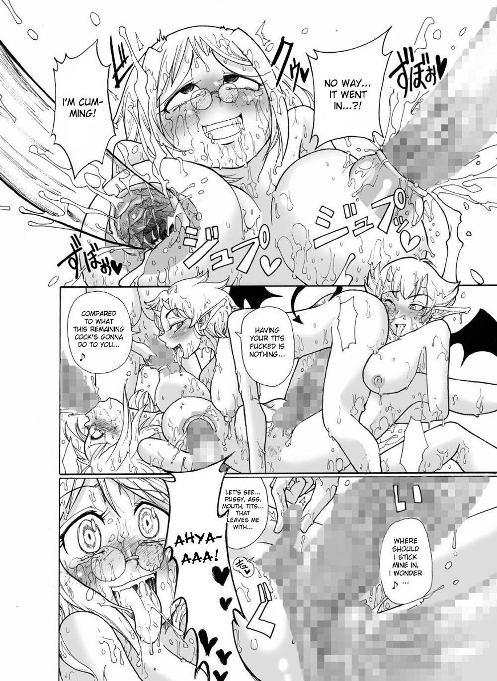 [Freddie Works (Sakazaki Freddie)] Kankin Tairankou!! Succubus no Kan | Orgy in captivity!! House of Succubus [English] [desudesu] [Digital] page 27 full