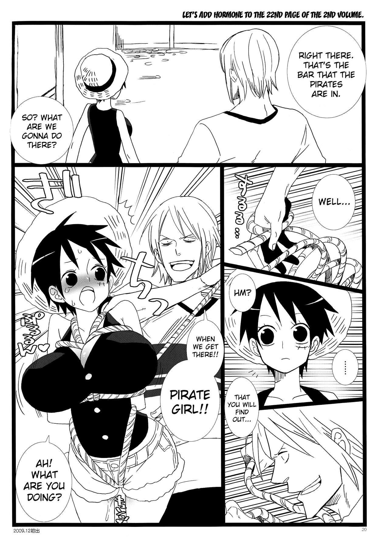 [Johnny Iron Pipe (Inugami Johnny)] Caesar Salad Ontama Nose (One Piece) [English] [biribiri] page 20 full