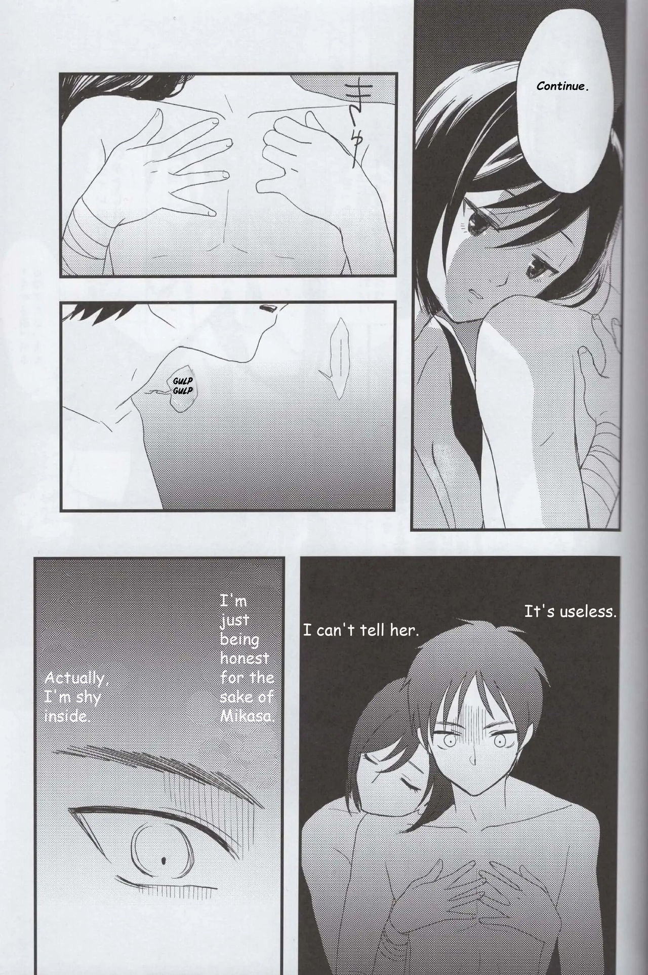 (SUPER23) [Poritabe. (Shirihagi Gomame)] Ai no Romance Kouhen (Shingeki no Kyojin) [English] page 14 full