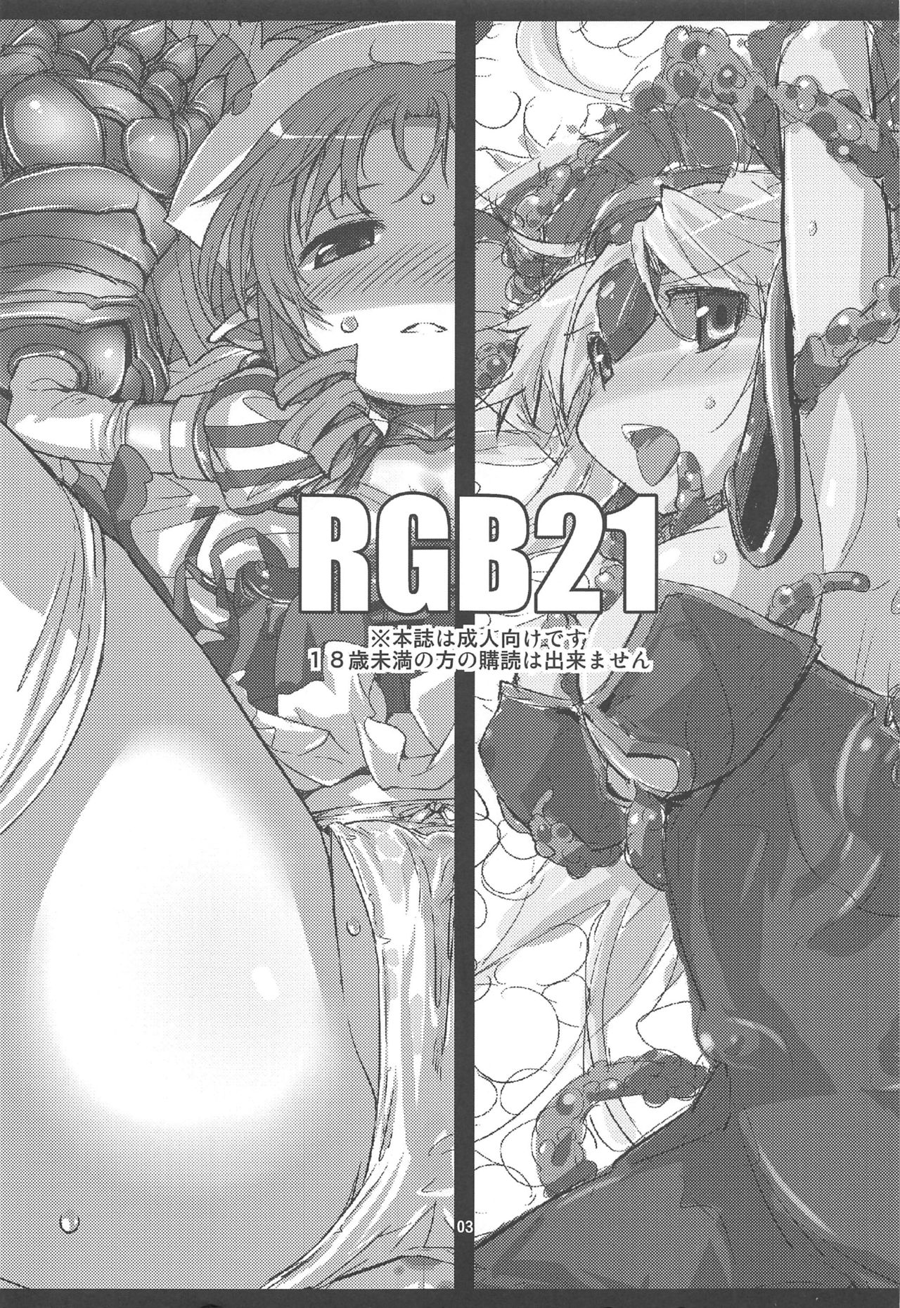 (C81) [Naginata Kikaku (Hirowa Nagi)] RGB21 (Seiken Densetsu 3, Queen's Blade) page 2 full