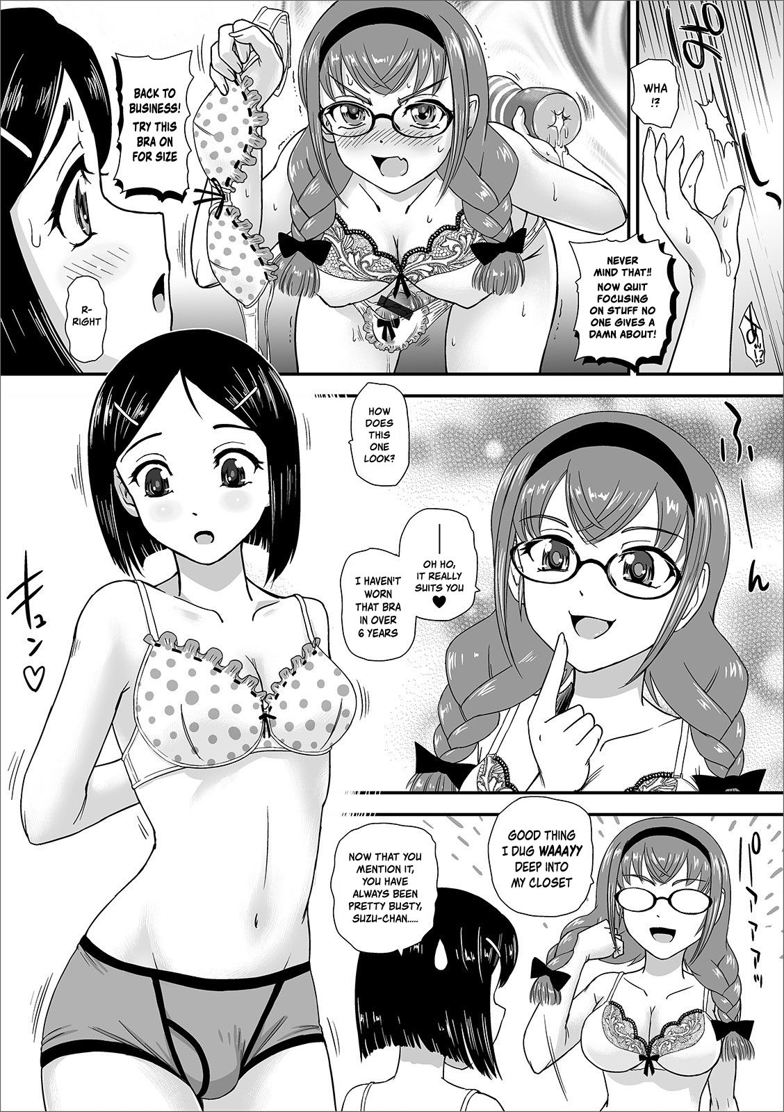 [Dulce-Q] Futanari Koromogae | Futanari Makeover (Futanari Friends! 09) [English] {risette translations} page 3 full