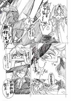 (C64) [Escargot Club (Juubaori Mashumaro)] Hetero (Shikigami no Shiro) - page 22