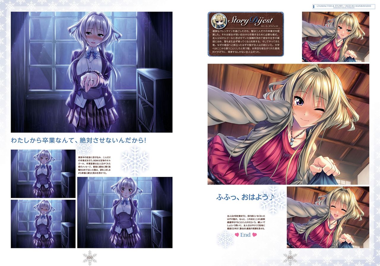 Amakano Visual Fan Book page 36 full