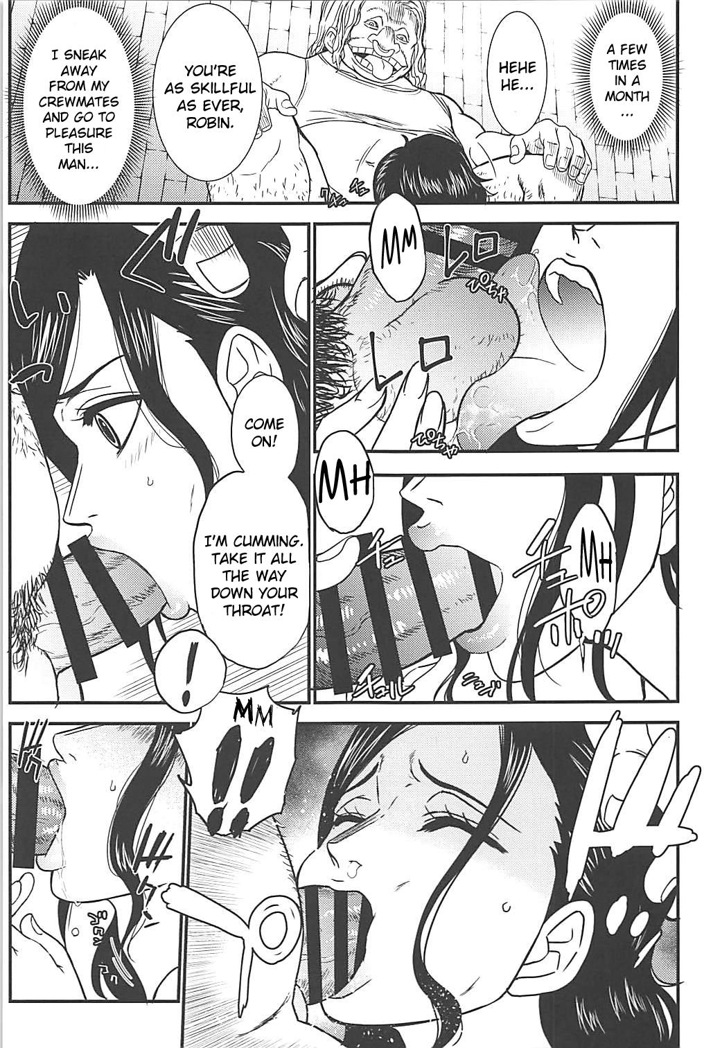 (C94) [RED FARMER (Aka Shirt Seisansha)] ROBIN'S HOLE (One Piece) [English] [CrowKarasu] page 4 full