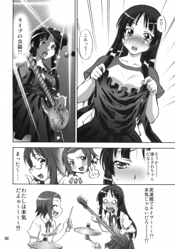(C76) [Studio Wallaby (Nagisa Minami)] Mio no Chouritsu (K-ON!) - page 7