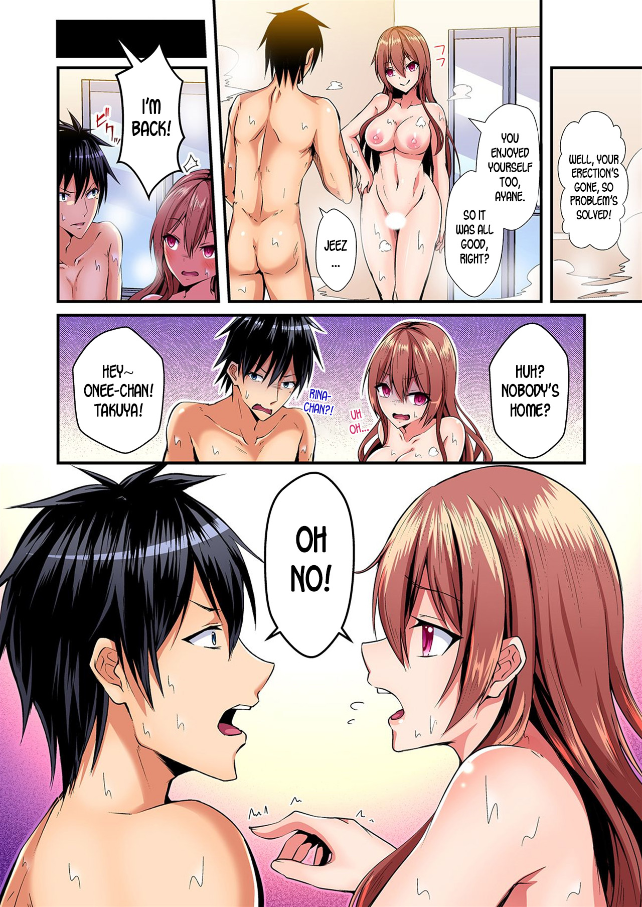 [Suishin Tenra] Switch bodies and have noisy sex! I can't stand Ayanee's sensitive body ch.1-2 [desudesu] page 50 full