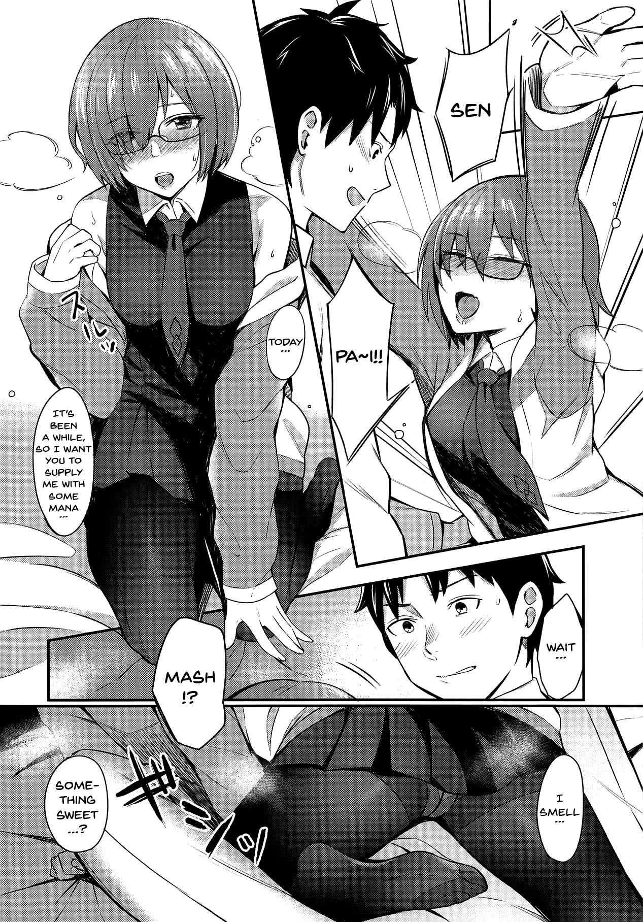 (C94) [Screaming DOG (Inukami)] Mash Kyrielight no Makuaigeki | Mash Kyrielight's Intermission (Fate/Grand Order) [English] {Doujins.com} page 5 full