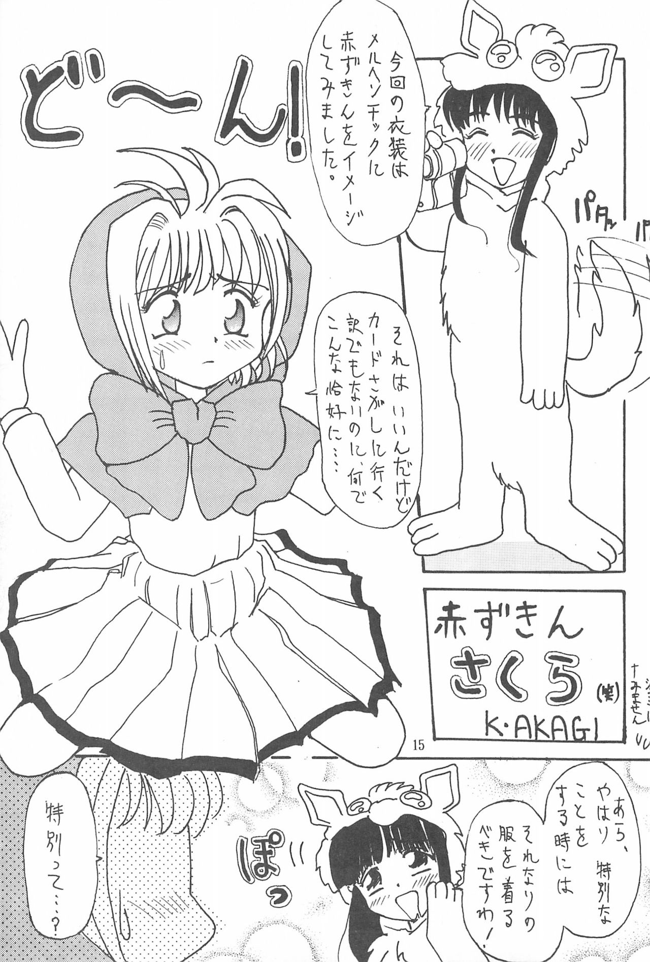 (C52) [Washira Maruhi Sakusen (Monotan)] Akai Are to Ore (Cardcaptor Sakura) page 15 full