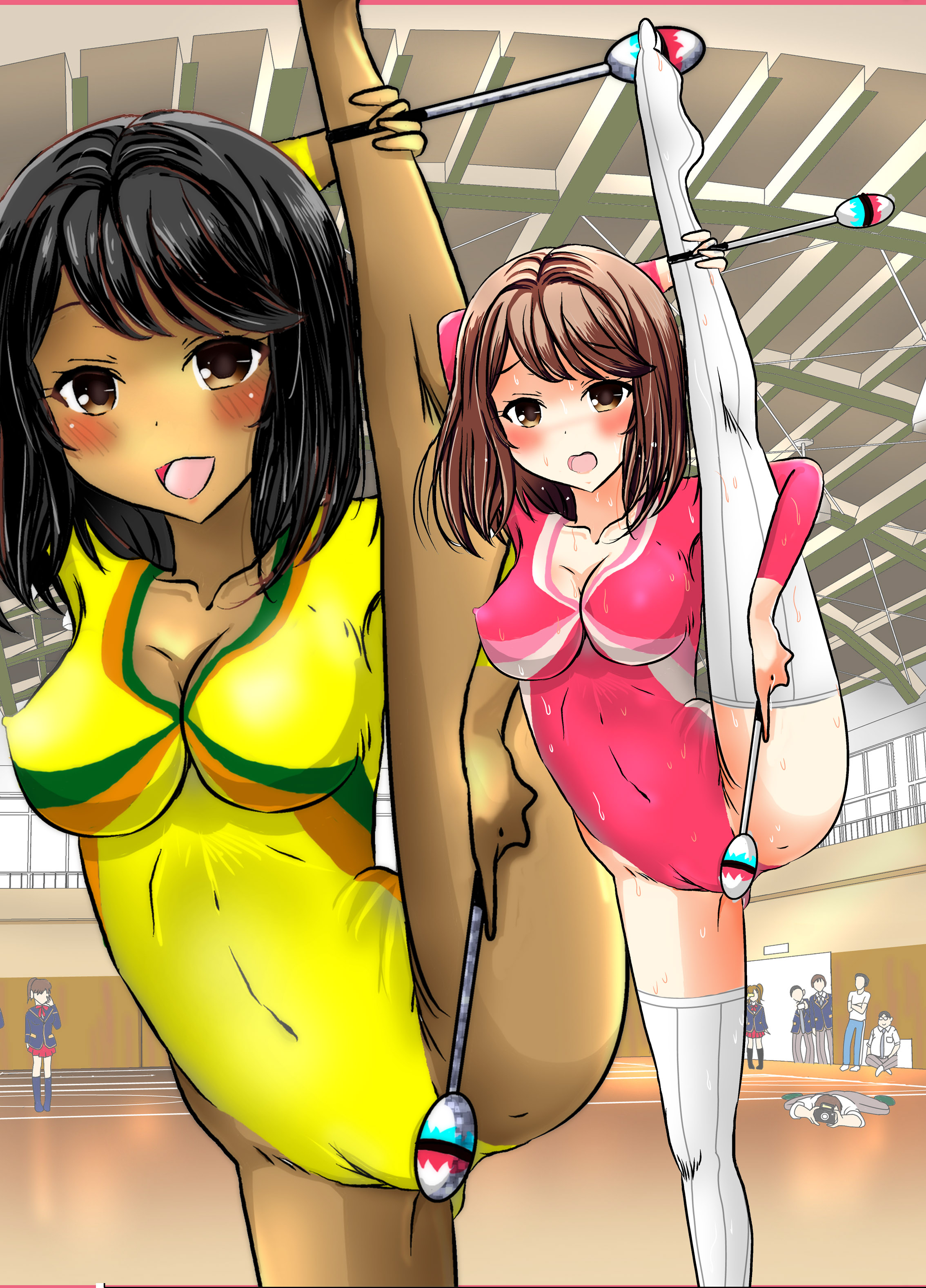 [dressblackheulee (BlackBaka)] Zenra Shintaisou (Kari) wa Kenbutsunin darake (Girl Friend BETA) [Digital] page 39 full