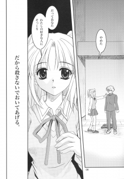 (C63) [PLUM (Kanna)] Gepparou Maki no Yon (Tsukihime) - page 7