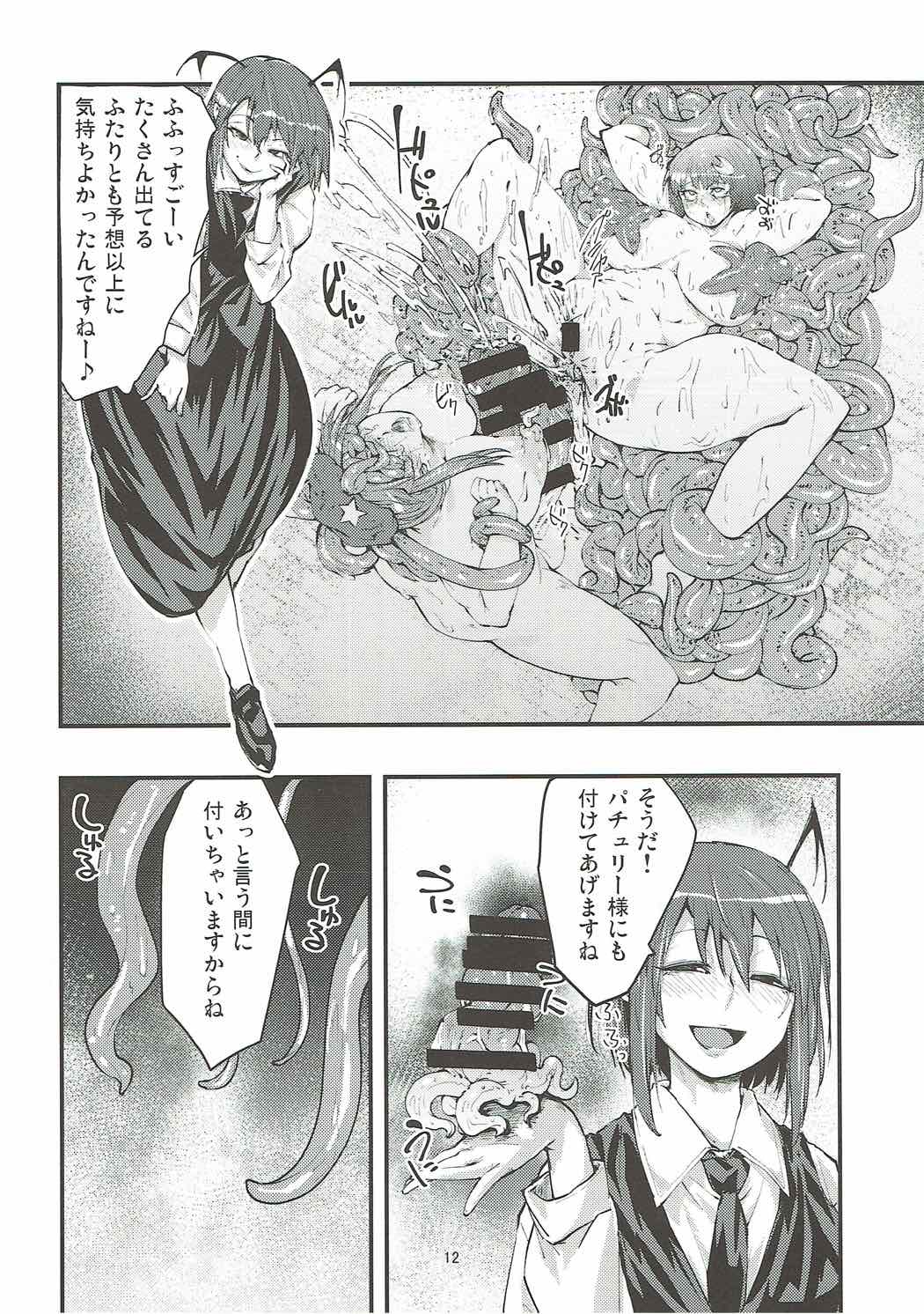 (C92) [H-net (HiRo)] Patchouli to Shokushu to Shiri Ana to 3 (Touhou Project) page 11 full