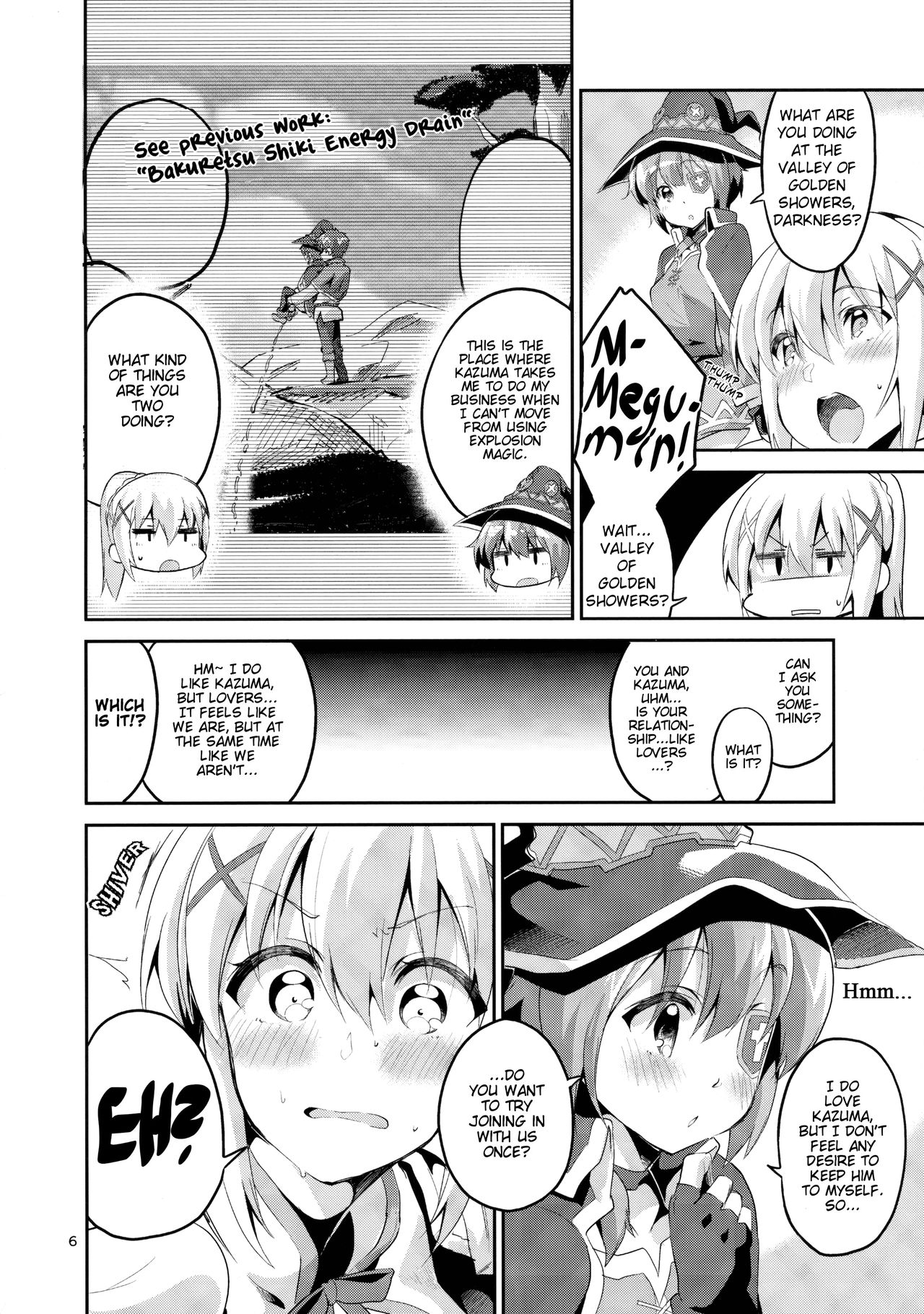 (SC2017 Winter) [Circle-FIORE (Ekakibit)] Kukkoro Musume no Koigokoro (Kono Subarashii Sekai ni Shukufuku o!) [English] [Decensored] page 5 full