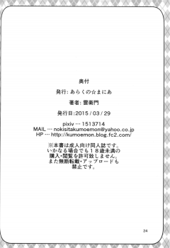 (CSP6) [Arachnomania (Kumoemon)] Seiki  Kuubo (Kantai Collection -KanColle-) - page 23