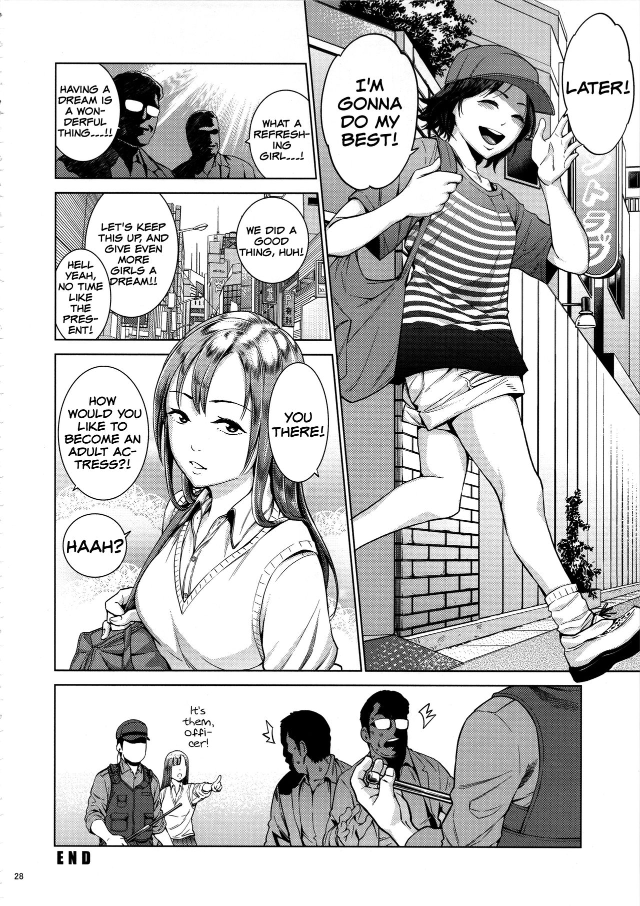 (C90) [Namaikichibi (Yuchi, Kyoukei)] Akarui Mirai THE BITCHES 2 | Bright Future - THE BITCHES 2 [English] =White Symphony= page 27 full