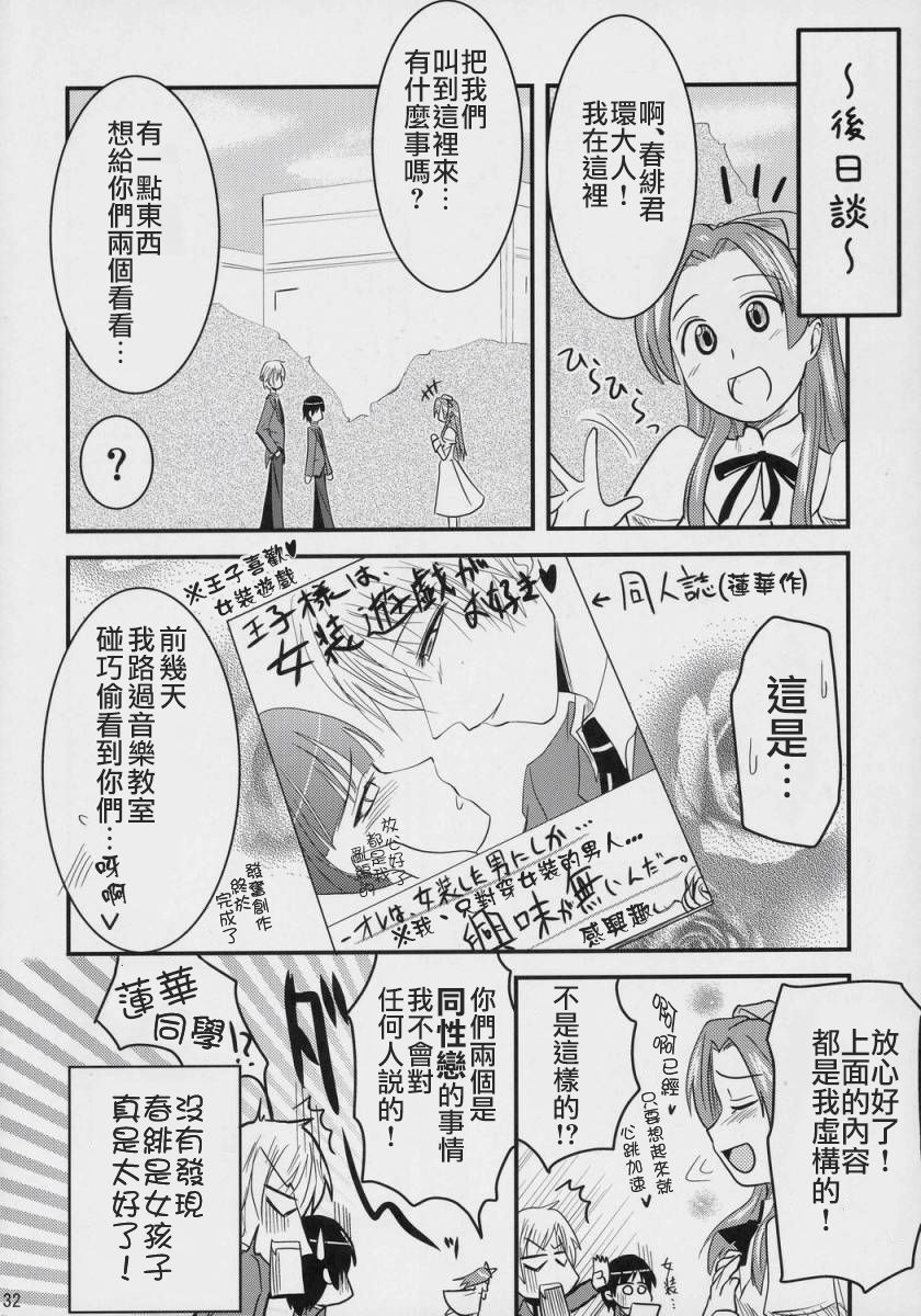 (C70) [Shin Hijiridou Honpo (Hijiri Tsukasa)] Fujioka Haruhi no Houkago (Ouran High School Host Club) [Chinese] [jhgccg个人机翻] page 31 full