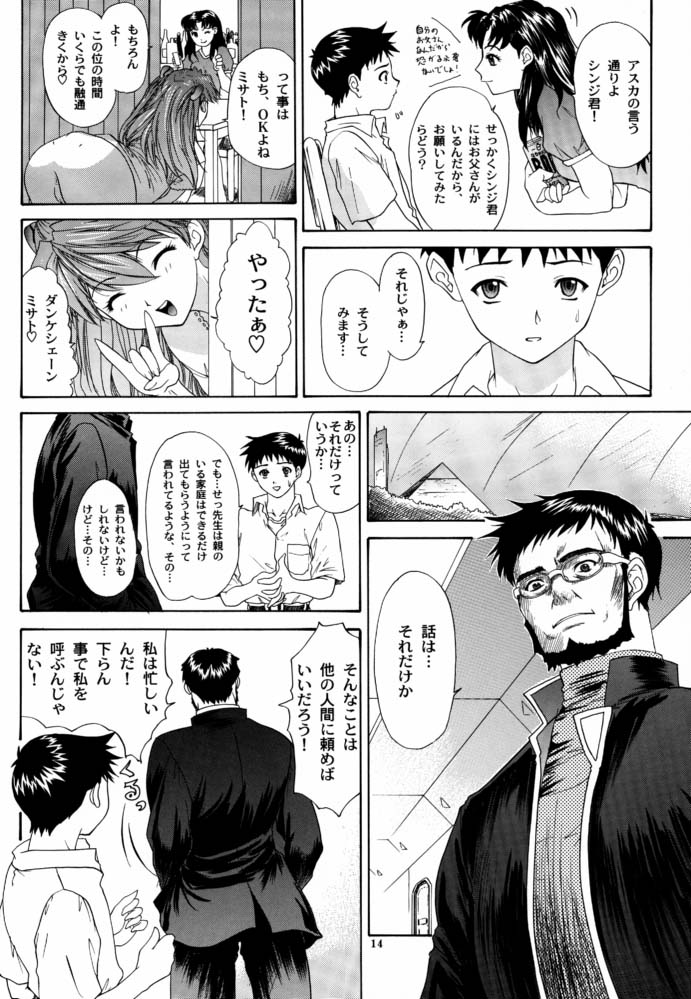 (C63) [Chimatsuriya Honpo (Asanagi Aoi)] Monochrom (Neon Genesis Evangelion) page 13 full