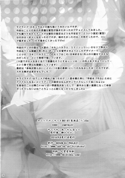 (C86) [AKKAN-Bi PROJECT (Yanagi Hirohiko)] WONDER ZONE (Love Live!) [Chinese] [黑条汉化] - page 25