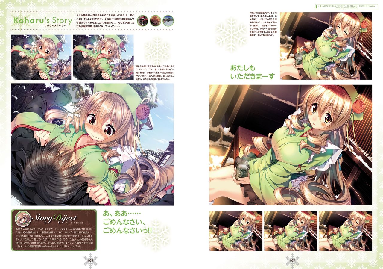 Amakano Visual Fan Book page 40 full