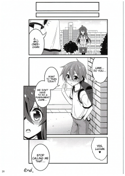 (COMIC1☆10) [Hasemi box (Hasemi Ryo)] Netoge no Yome to Shota no Himitsu Training (Netoge no Yome wa Onnanoko ja Nai to Omotta?) [English] [Tigoris Translates] - page 27