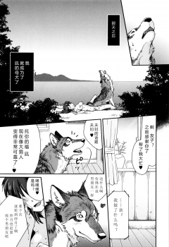 [Souko Souji] Nagi, Ikanaide! ~Ookami to Shoujo~ (Kemono DIRECT 3) [Chinese][Decensored] - page 19
