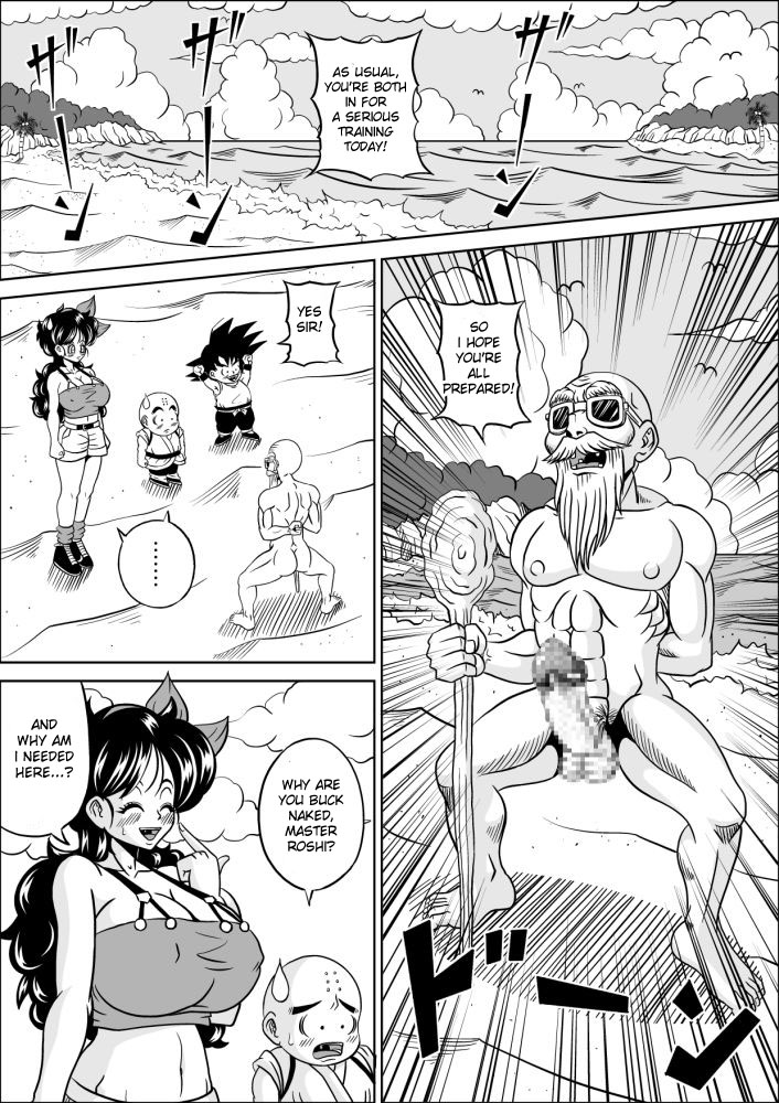 [Pyramid House (Muscleman)] Kame-Sennin no Shugyou | Master Roshi's Training (Dragon Ball) [English] {doujin-moe.us} page 7 full