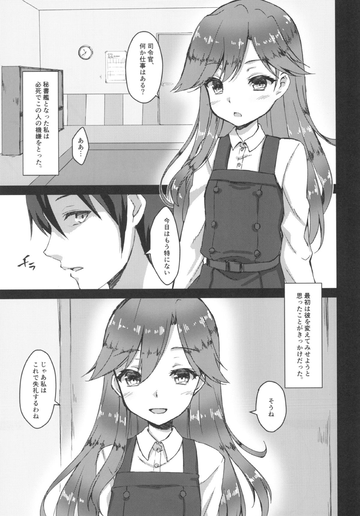 (C93) [Nagashi Soumen (Yuzaki)] Himegoto (Kantai Collection -KanColle-) page 7 full