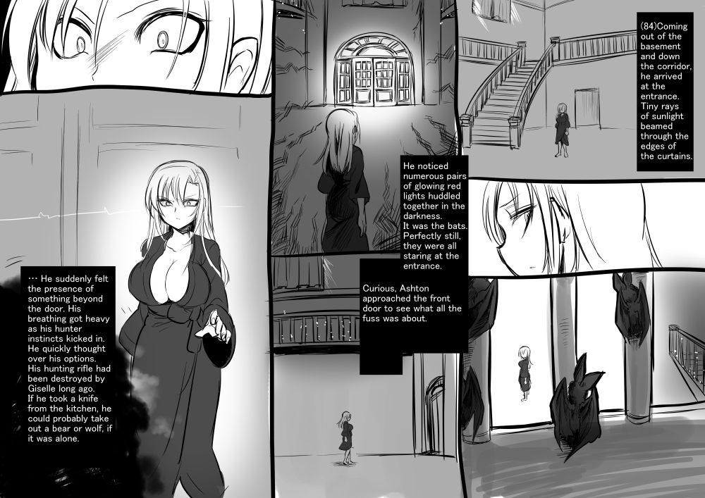 [Kouji] Bishoujo Vampire ni Bonyuu Drink Bar ni Sareru Hanashi | Turned into a Breast Milk Fountain by a Beautiful Vampire [English] [Limonchik11] page 87 full