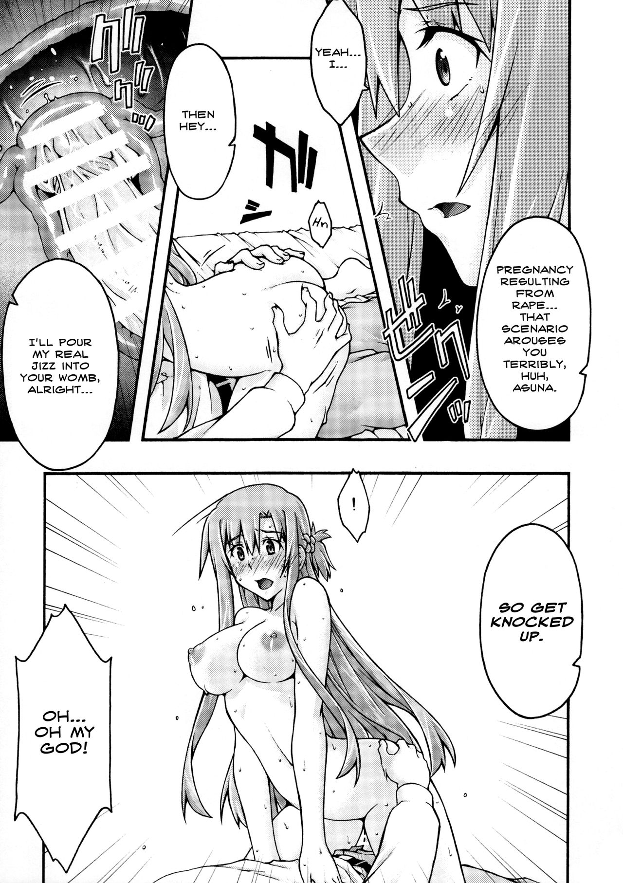 [sandglass (Uyuu Atsuno)] ochiru -asuna2- (Sword Art Online) [English] [Brolen] page 56 full