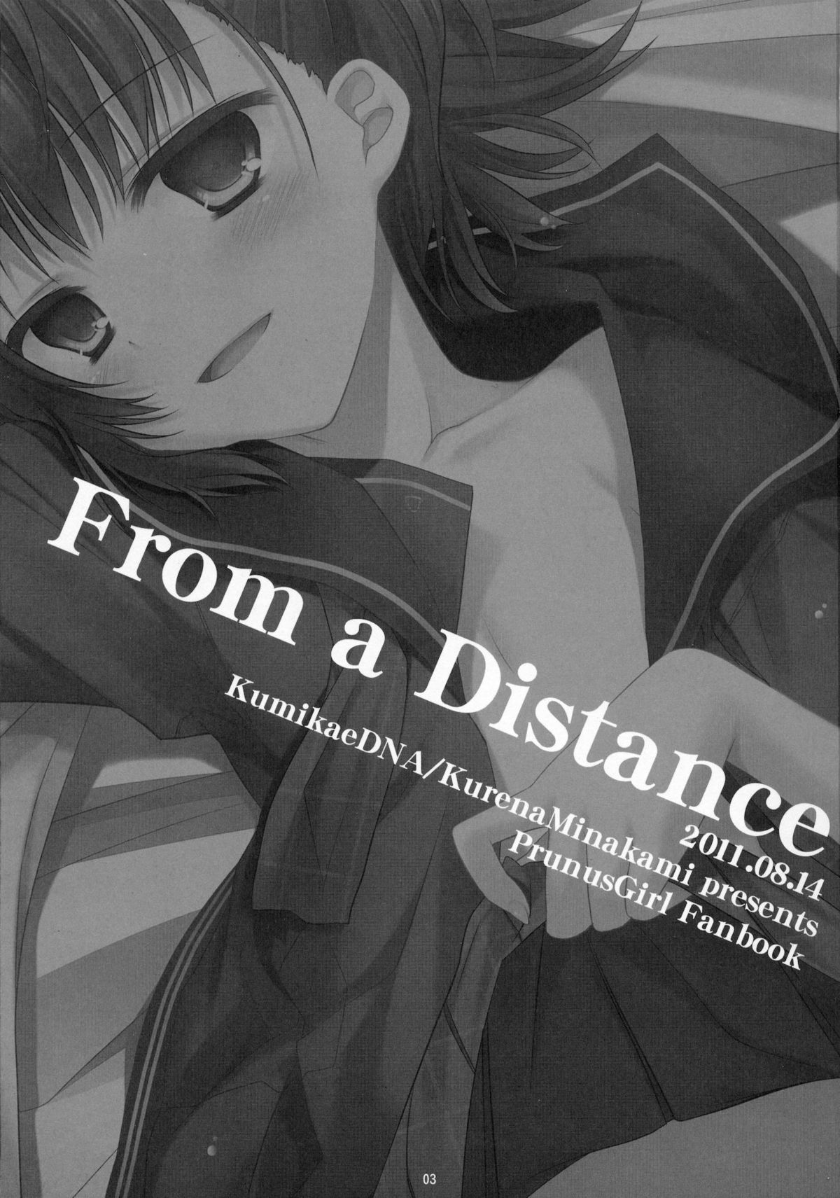 (C80) [Kumikae DNA (Mizugami Kurena)] From a Distance (Prunus Girl) page 2 full