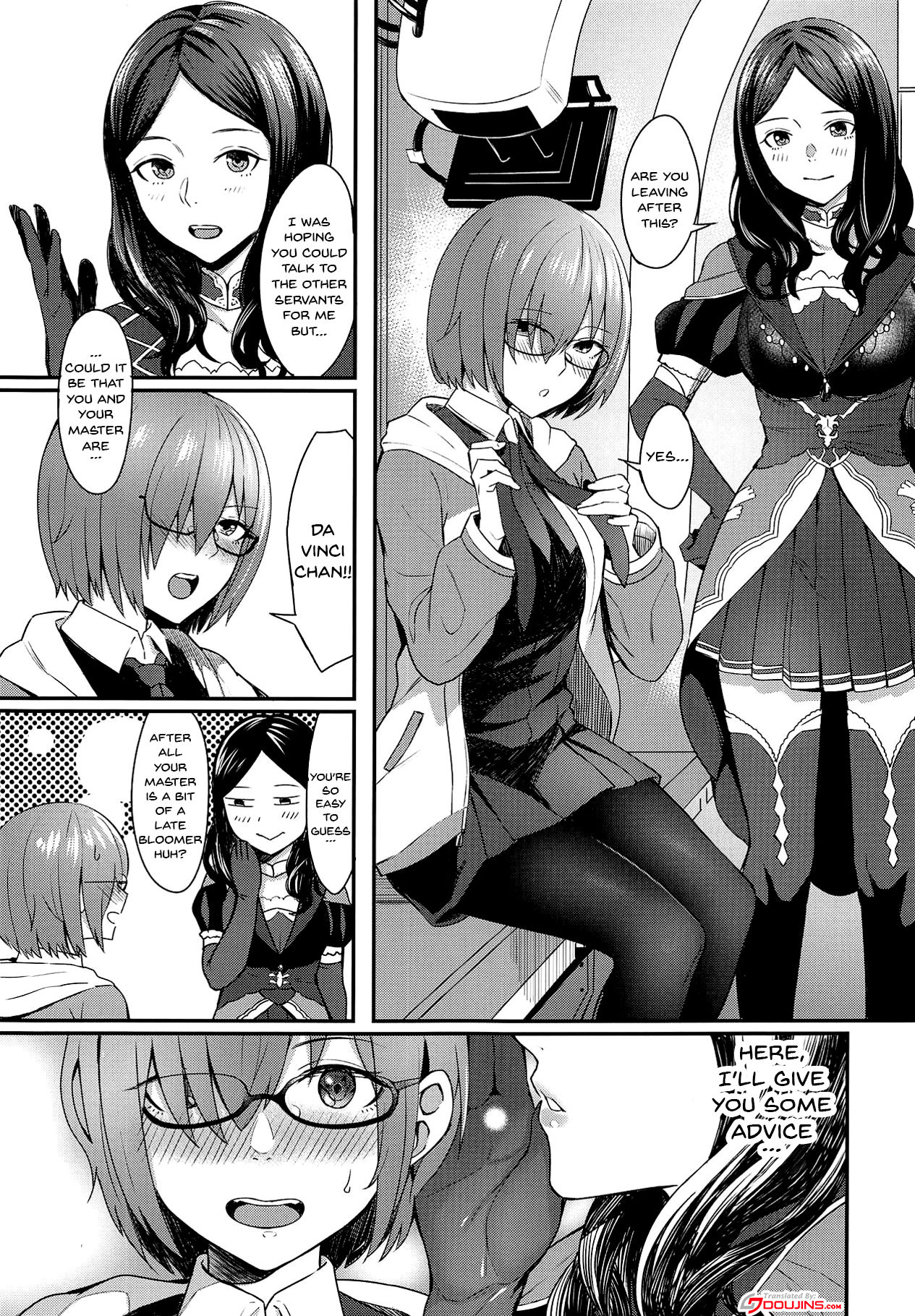 (C94) [Screaming DOG (Inukami)] Mash Kyrielight no Makuaigeki | Mash Kyrielight's Intermission (Fate/Grand Order) [English] {Doujins.com} page 2 full