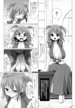 (Reitaisai 9) [TOYBOX, Kujira Logic (Kurikara, Kujiran)] Gensoukyou Chichi Zukan - Hana EX (Touhou Project) - page 4