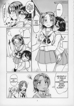 (C91) [Yakitate Jamaica (Aomushi)] Sawakan - Futanari Usagi-san no Sawa Azusa Kairaku Choukyou Hon (Girls und Panzer) [English] - page 4