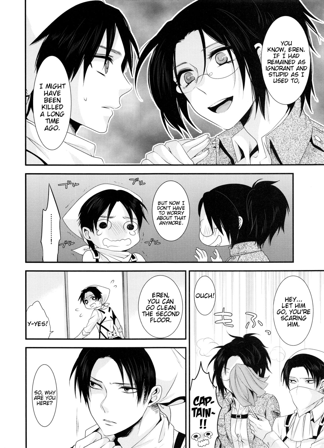 (C86) [Kiseki (Kisaki Noah)] kiss me once again (Shingeki no Kyojin) [English] [EHCove] page 38 full