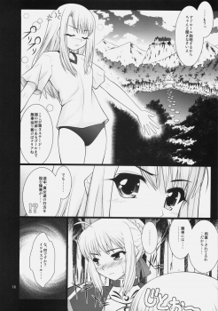 (C77) [Purimomo (Goyac)] Fuun Sakura jou ～Chuu hen 2／2＋Kou hen ～ (Fate / hollow ataraxia) - page 15