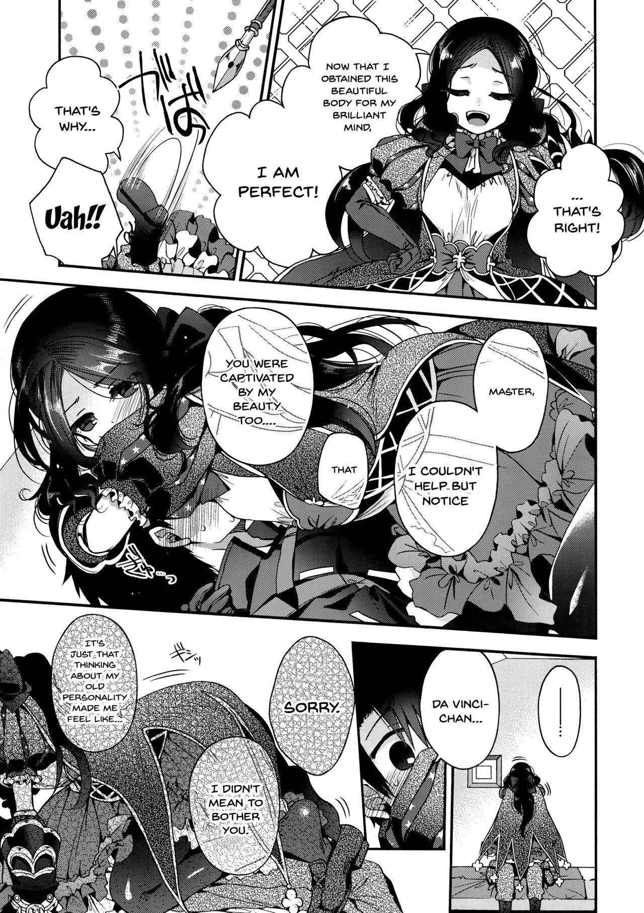(C96) [Alkaloid (Izumiya Otoha)] Peropero Rinch-chan!!! | Licking Vinci-chan!!! (Fate/Grand Order) [English] {Doujins.com} page 4 full
