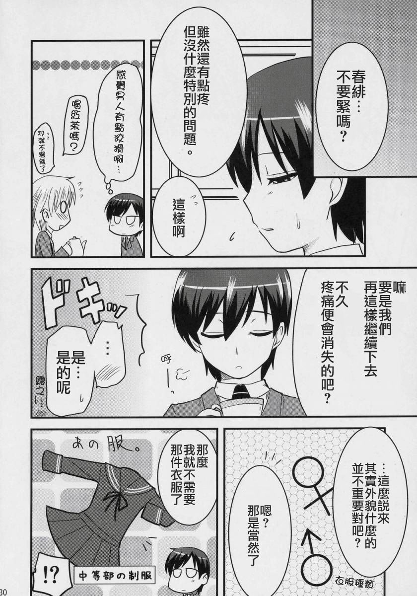 (C70) [Shin Hijiridou Honpo (Hijiri Tsukasa)] Fujioka Haruhi no Houkago (Ouran High School Host Club) [Chinese] [jhgccg个人机翻] page 29 full