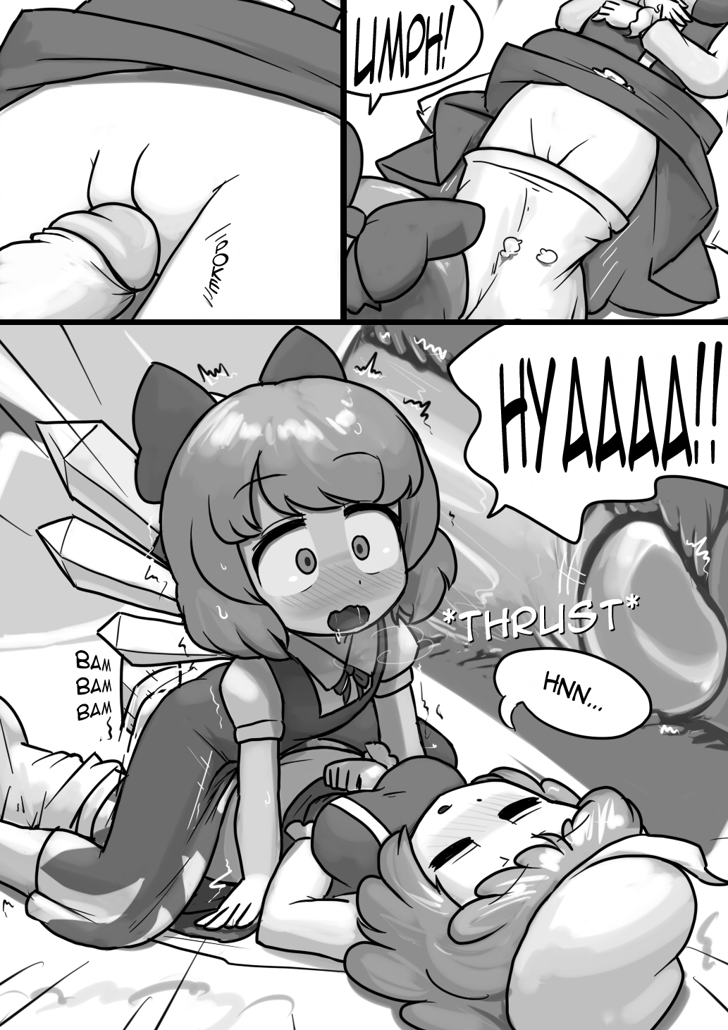 [Ninniku(Kari)] Chinko Cirno x Futsuu Letty no Suikan Manga (Touhou Project) [English] page 5 full