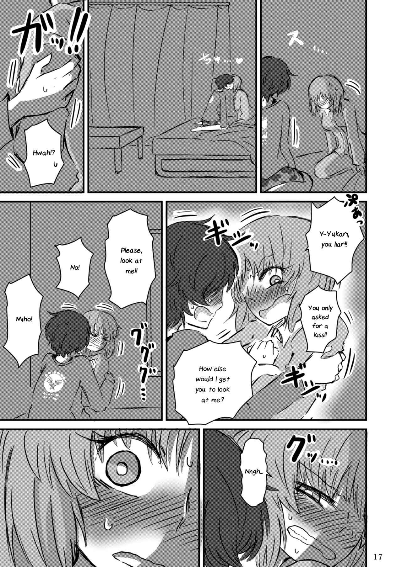 [Ooarai Nourakudou (Noumen)] Fukiyoseru Hakou wa Itsumo Onaji | The Roiling Waves Remain The Same (Girls und Panzer) [English] [Yuri-ism] [Digital] page 19 full