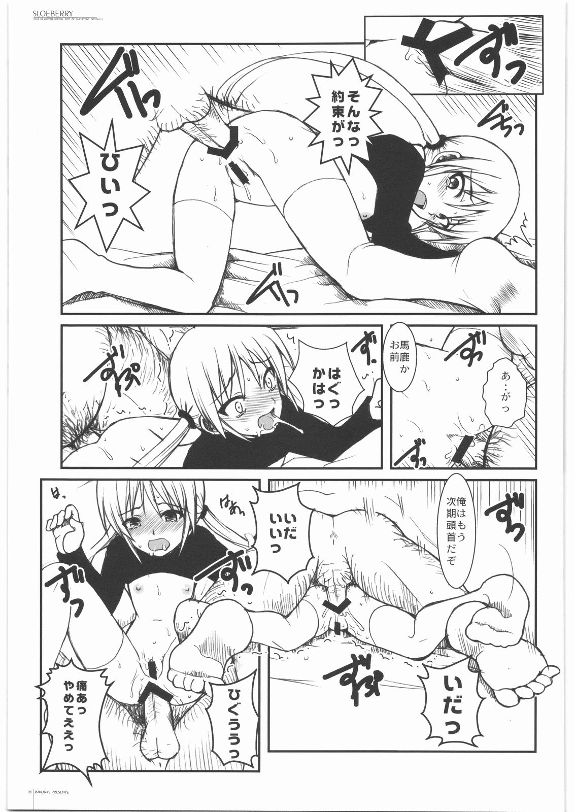 (COMIC1☆2) [R-WORKS (ROS)] SLOEBERRY (Hayate no Gotoku!) page 22 full