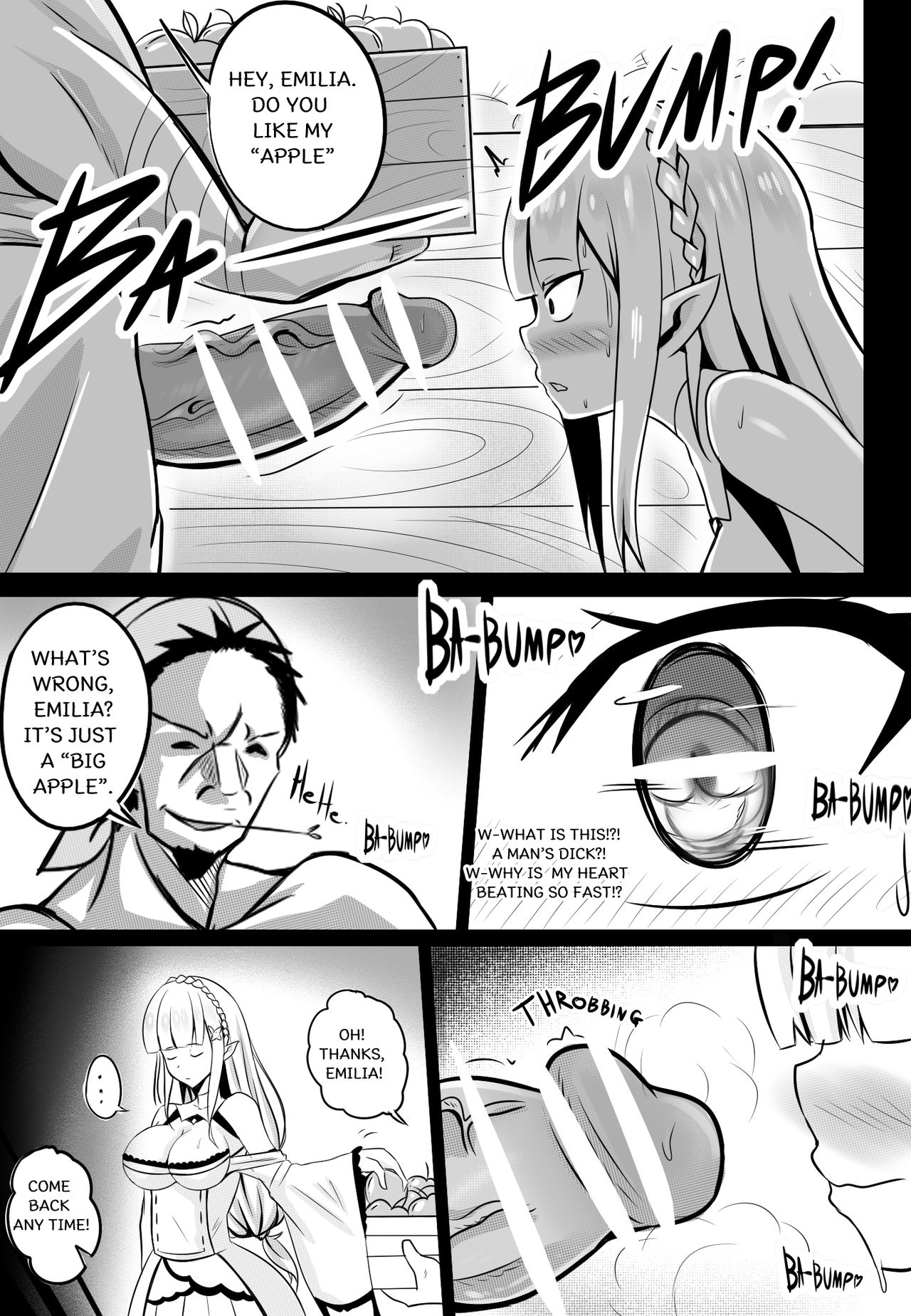 [Merkonig] B-Trayal 14 (Re:Zero kara Hajimeru Isekai Seikatsu) [English] page 5 full