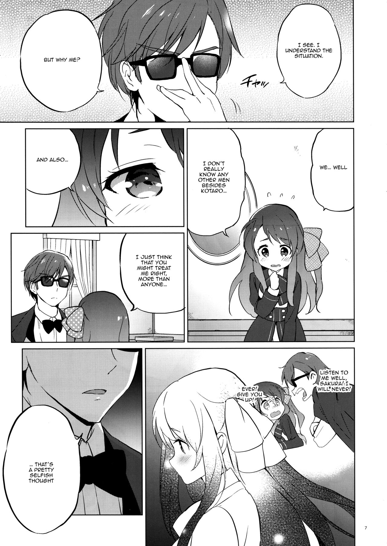 (COMIC1☆15) [Kurimomo (Tsukako)] Sakura Memorial Saga (Zombie Land Saga) [English] [Totobro / Robert] page 6 full