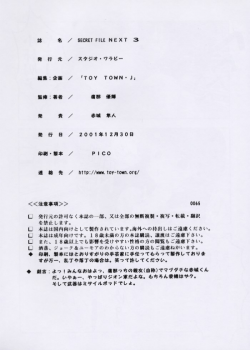 (C61) [Studio Wallaby (Takana Yu-ki)] Secret File Next 3 (Angelic Layer) - page 25