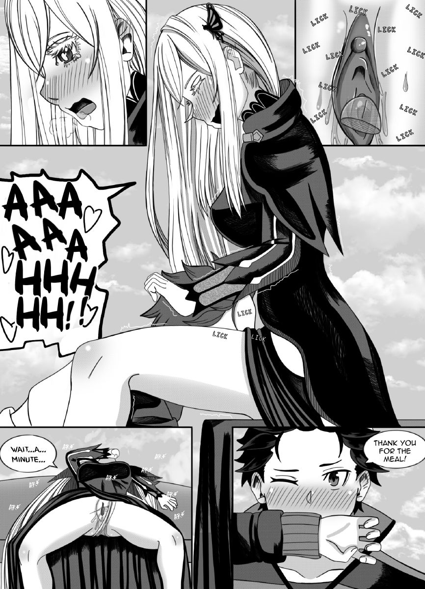 [Hiki] Re:Zero ''Tea Time'' Doujin (Re:Zero kara Hajimeru Isekai Seikatsu) [English] page 9 full