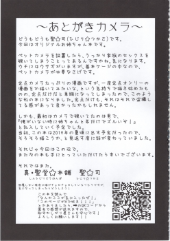 (COMITIA131) [Shin Hijiridou Honpo (Hijiri Tsukasa)] Pet Mimamori Camera ni Ane to Otouto no Sex ga Utsutteta. - page 32