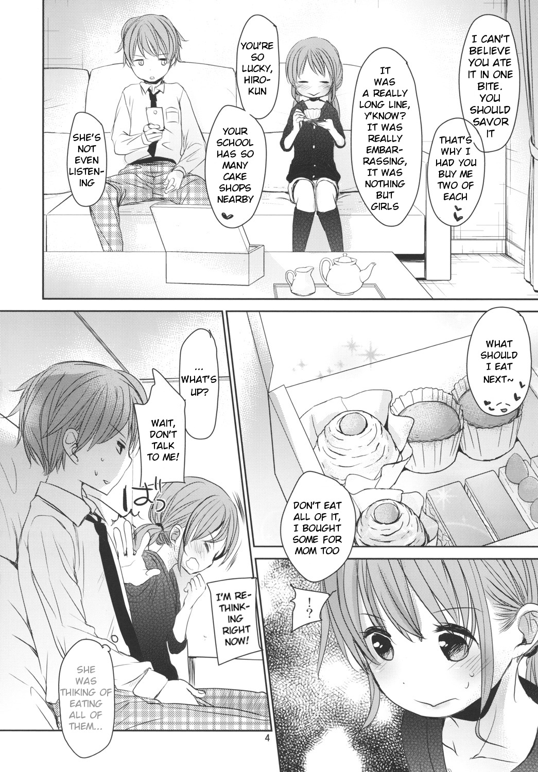 (C88) [Okadatei (Okada Kou)] Amai Okashi [English] [BlindEye] page 3 full