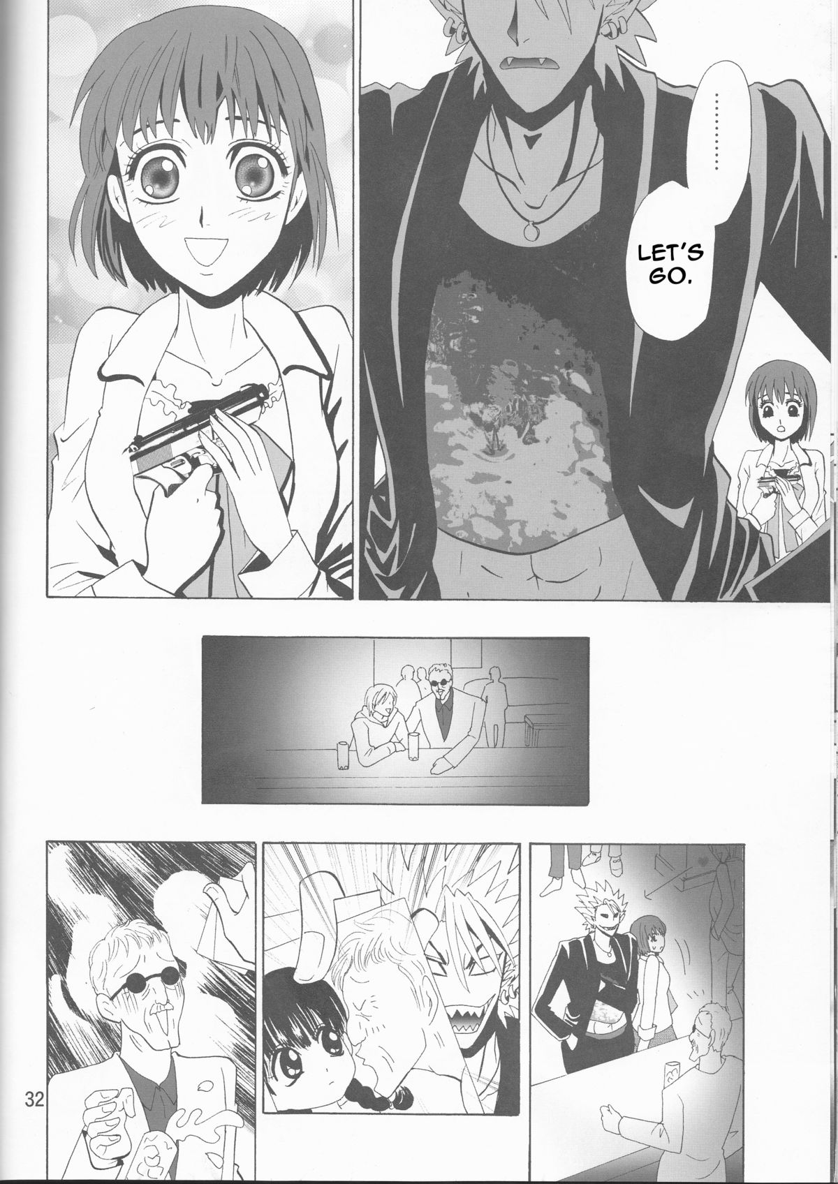 (C68) [Myuripyu (Shidako)] GATTEN! (Eyeshield 21) [English] [thetsuuyaku] page 32 full