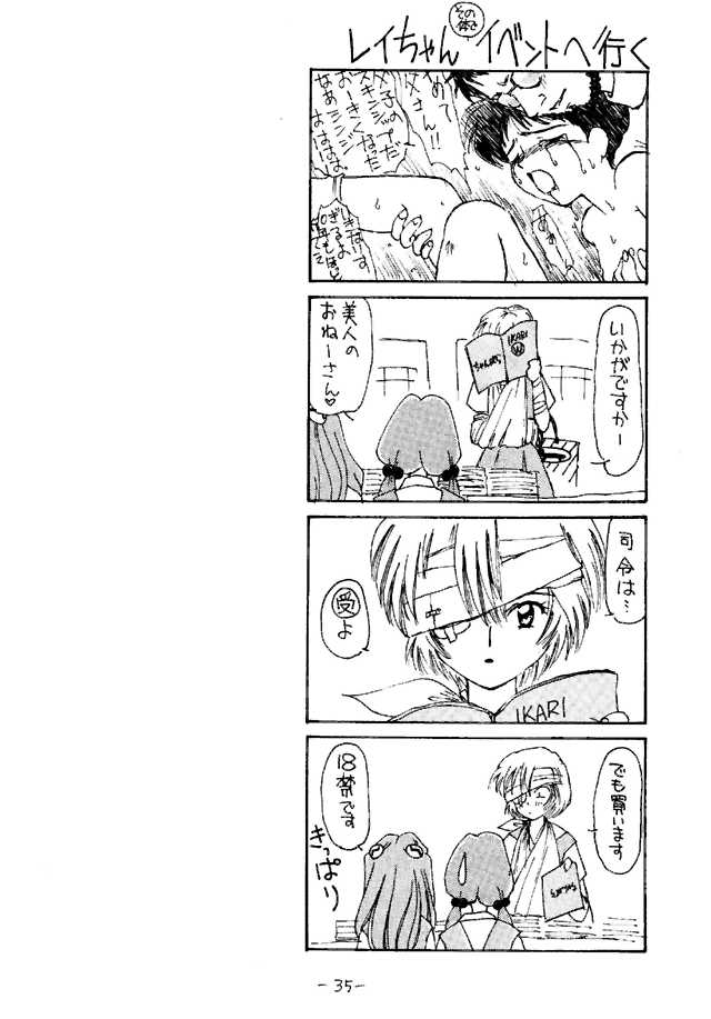 (C49) [Chanbara! (Kimuraya Izumi)] Eve Ver 1.0 (Neon Genesis Evangelion) page 34 full