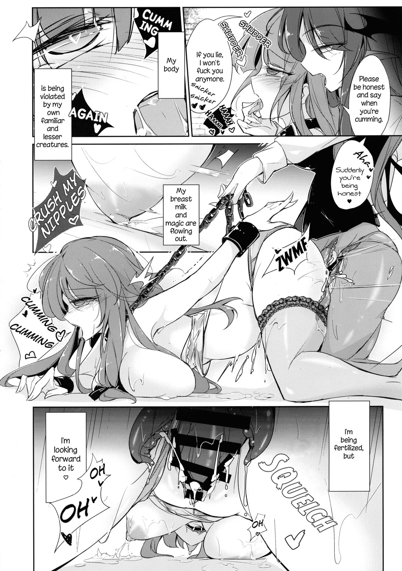 (Shuuki Reitaisai 6) [Fumituki (Fumituki, Erotuki)] Shujuu Gyakuten Kairaku Choukyou | Master and Slave Reversal Pleasure Breaking (Touhou Project) [English] page 20 full