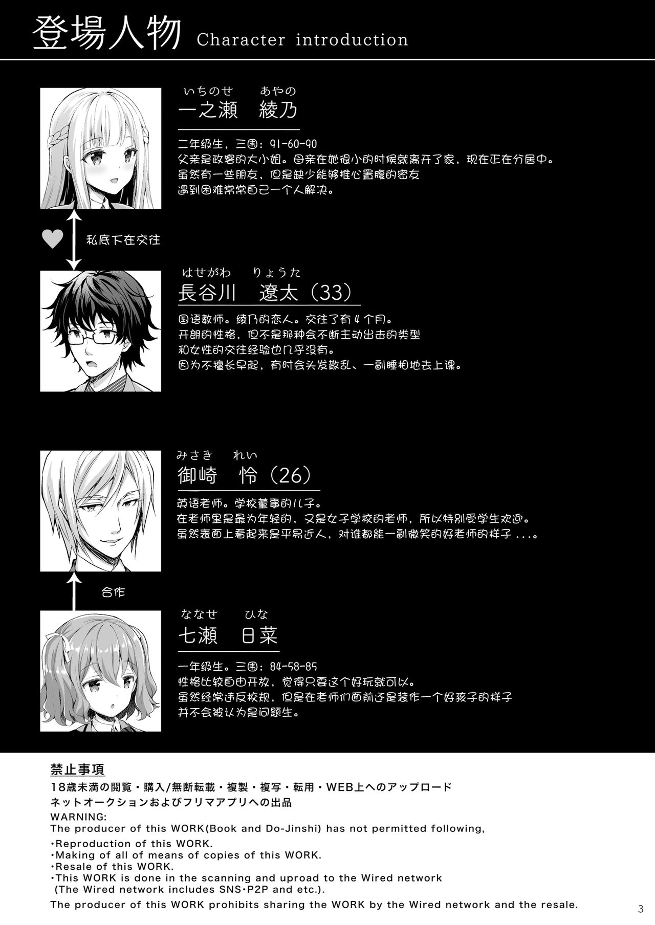 (C96) [Sugar*Berry*Syrup (Crowe)] Indeki no Reijou 3 ~Yureugoku Kokoro, Yoru Midareru Mitsubana~ [Chinese] [绅士仓库&Lolipoi联合汉化] page 4 full