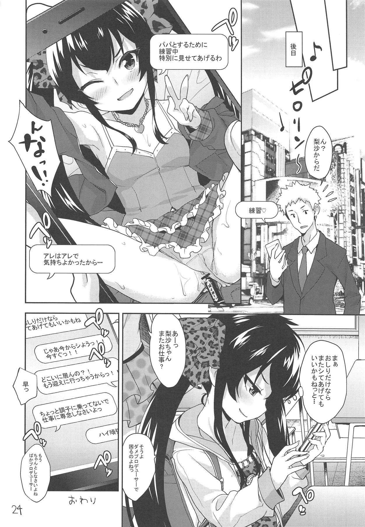 (C95) [Aozora Shoujo (Shirane Taito)] Oshiri de Yarasete Varisa-chan (THE IDOLM@STER CINDERELLA GIRLS) page 23 full